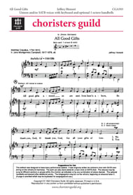 All Good Gifts SATB choral sheet music cover